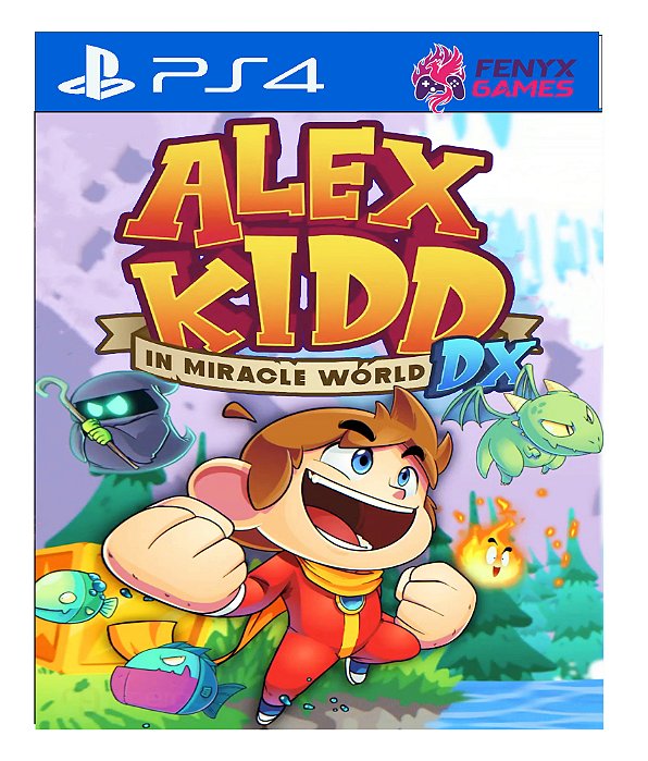 Alex Kidd in Miracle World DX PS4 Midia Digital