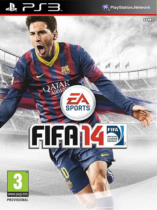 FIFA 14 PS3 mídia digital
