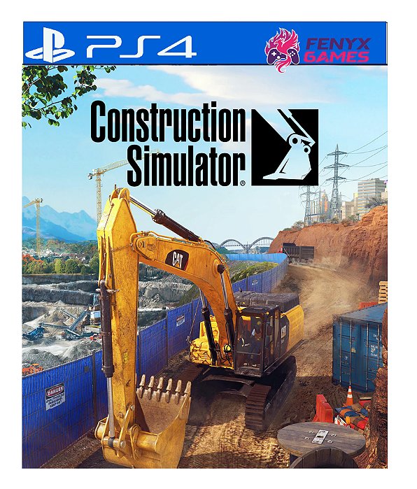 Construction Simulator-Ps4 Midia digital