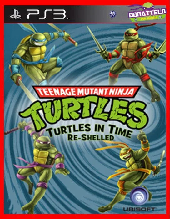 TARTARUGAS NINJAS: TURTLES IN TIME RE-SHELLED PS3 Midia digital