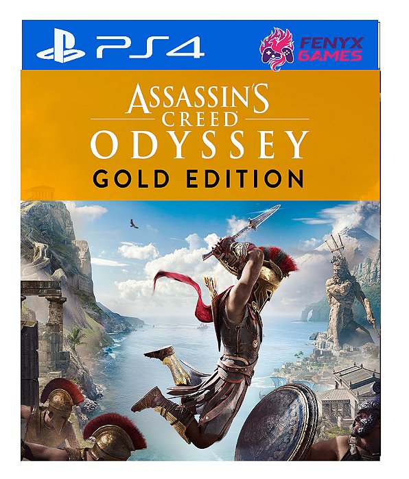 Assassins Creed Odyssey Gold Edition-Ps4 Midia digital