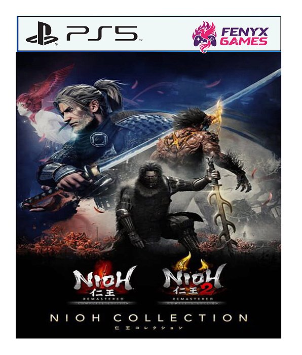 A coleção Nioh PS5 Midia digital