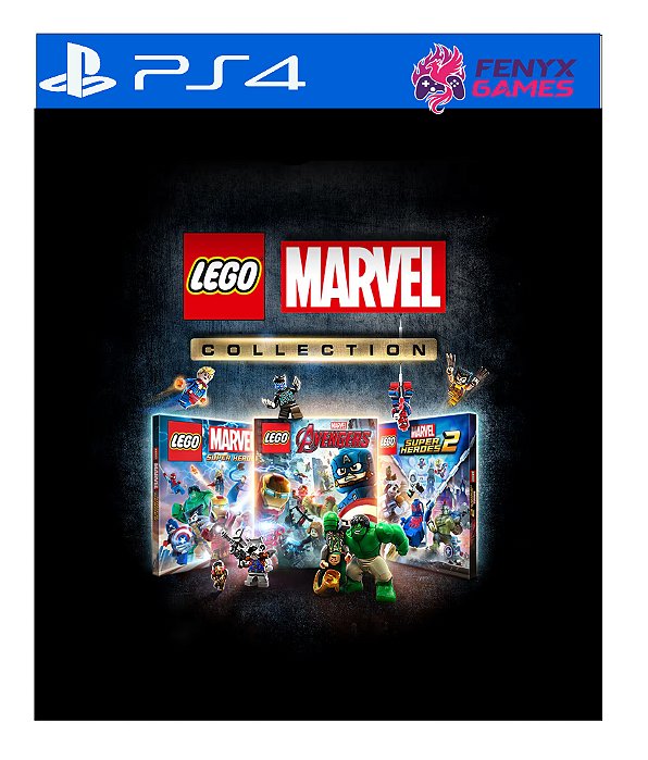 Coleção Lego Marvel PS4 mídia digital