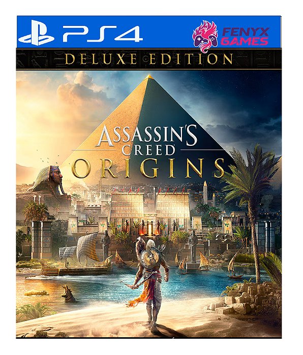 Assassins Creed Origins Edição Deluxe PS4 Midia digital
