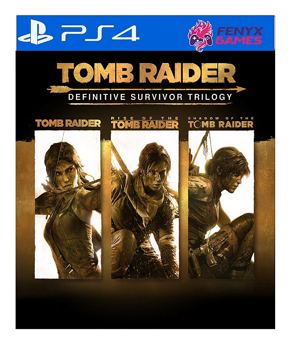 Tomb Raider: Definitive Survivor Trilogy PS4 Midia digital
