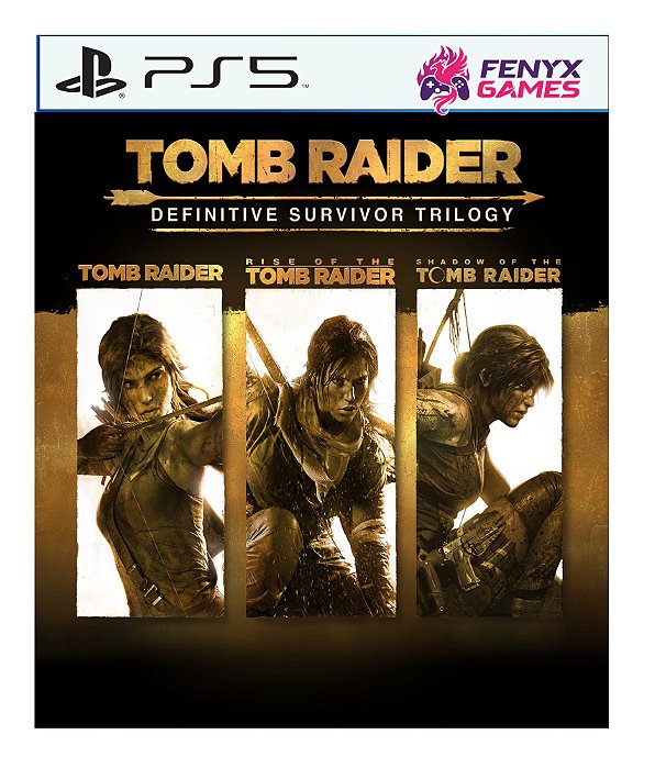Tomb Raider: Definitive Survivor Trilogy PS5 Midia digital