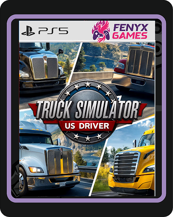 Truck Simulator US Driver Ps5 Midia digital