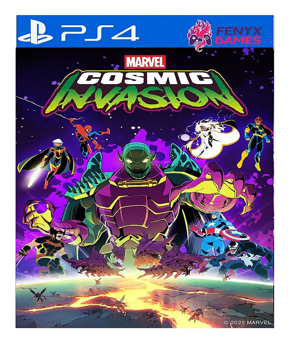 MARVEL Cosmic Invasion Ps4 Midia digital