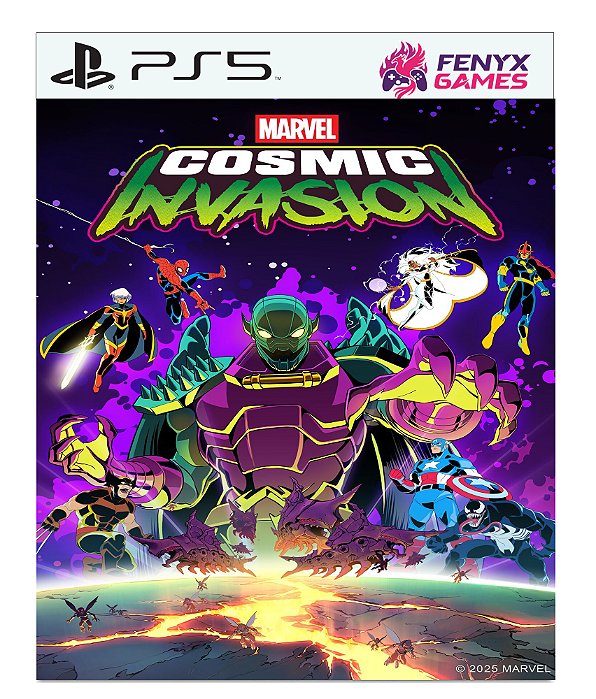 MARVEL Cosmic Invasion Ps5 Midia digital