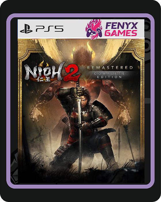 Nioh 2 Remastered – A Edição Completa PS5 Midia digital