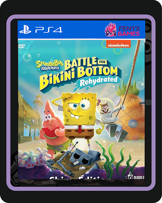 Bob Esponja Calça Quadrada Ps4 Midia digital