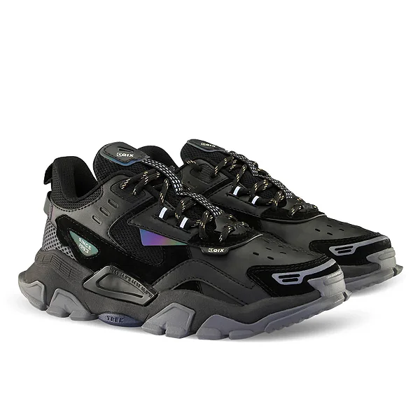 Tênis Qix Trek Urban Hiking - Preto e Grafite