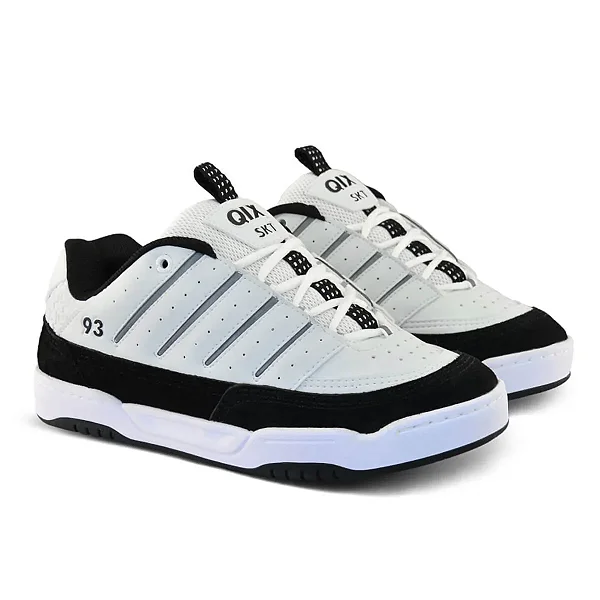 Tênis QIX Golden - Branco e Preto