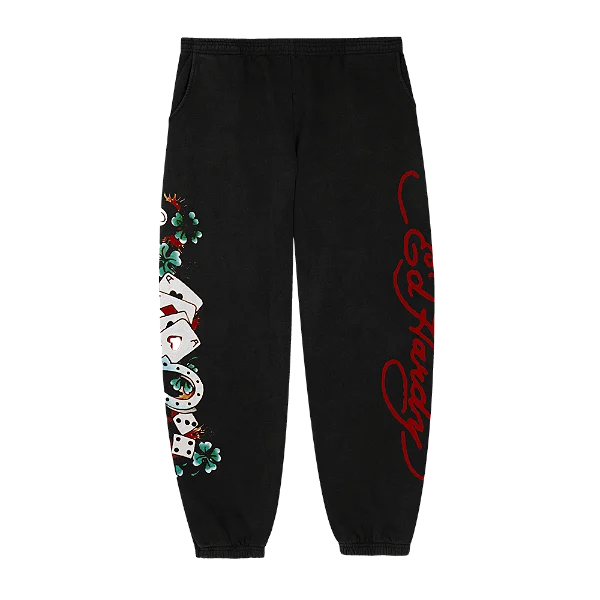 Calça de Moletom Exclusivist 1of1 x Ed Hardy Sin City Preto