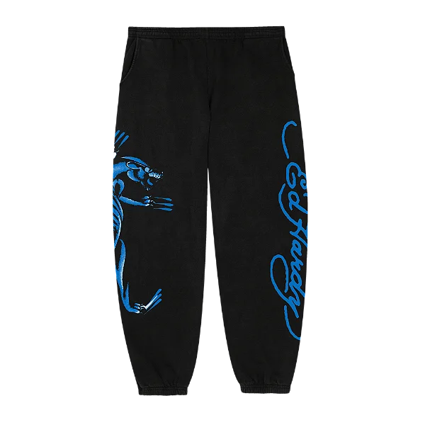 Calça de Moletom Exclusivist 1of1 x Ed Hardy Fearless Panther Preto