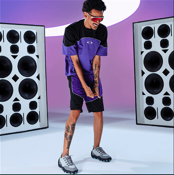 Camiseta Oakley O-Energy Wave Tee Team Purple