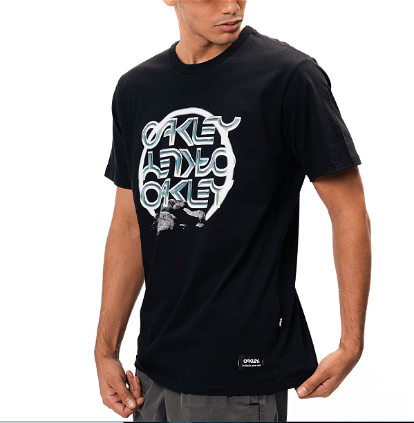 Camiseta Oakley Organic B1B Chromed Tee Blackout