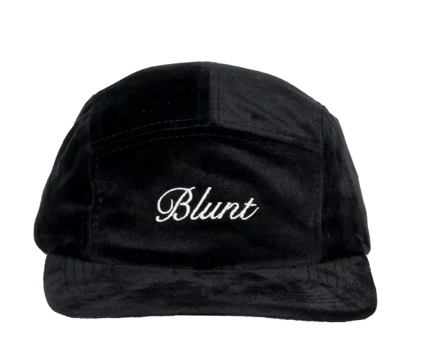 Boné Blunt Five Panel Velvet Preto