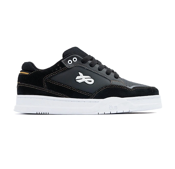 Tênis Oüs Söusa Preto/ Branco Ocre Imperial