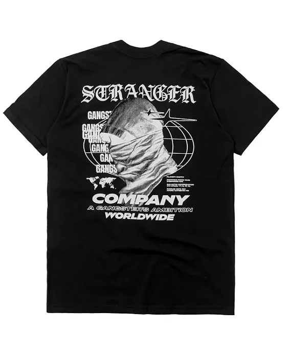 Camiseta Stranger Worldwide (Preta)