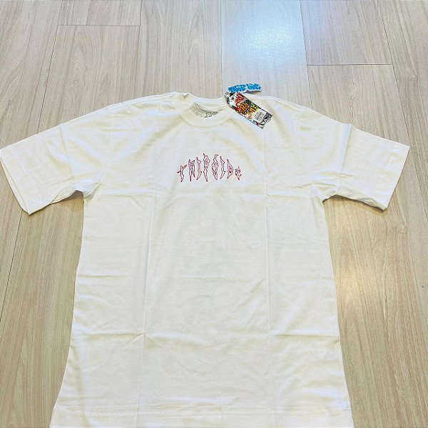 Camiseta Oversized Trip Side “Scorpion” - Off White
