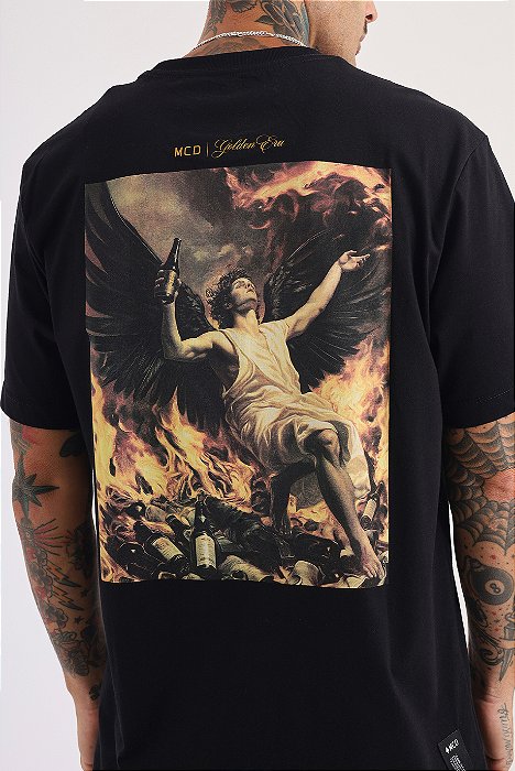 T-Shirt Regular MCD Com Aviamentaçao Dri