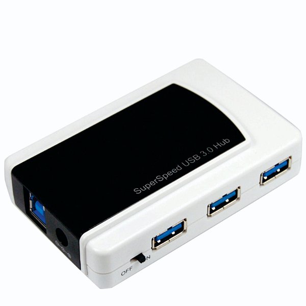 HUB USB 3.0 de 7 portas com fonte de alimentação