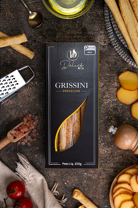 Grissini de Provolone Especial Delicê na Caixa com 100g