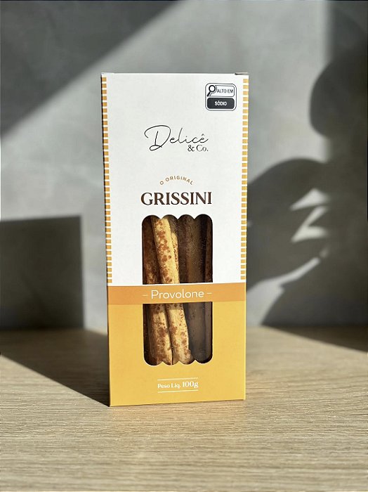 Grissini de Provolone Especial Delicê na Caixa com 100g
