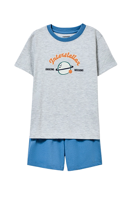 Pijama Infantil Interstellar Brilha no Escuro Hering