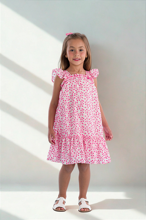 Vestido Infantil Summer Garden Mon Sucre