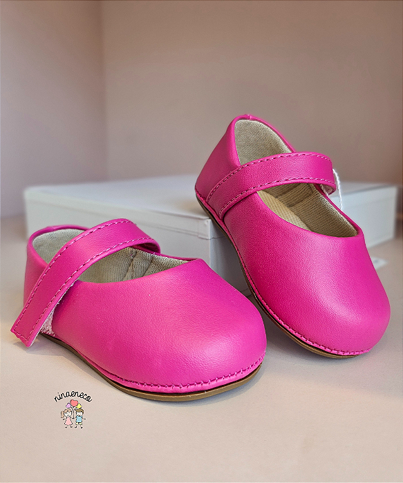 Sapatilha Bebê Pink Sintética Shoes Baby