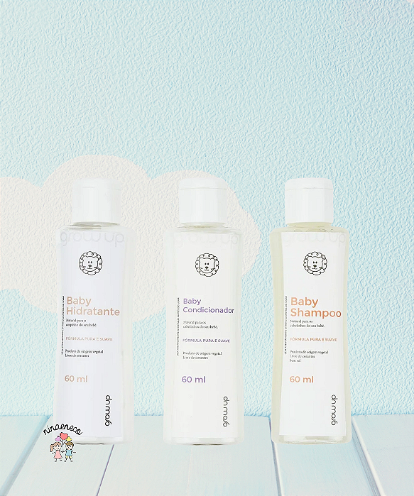 Kit Miniaturas Cuidados Grow Up Care