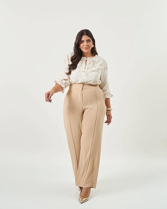 Calça essencial nude 48