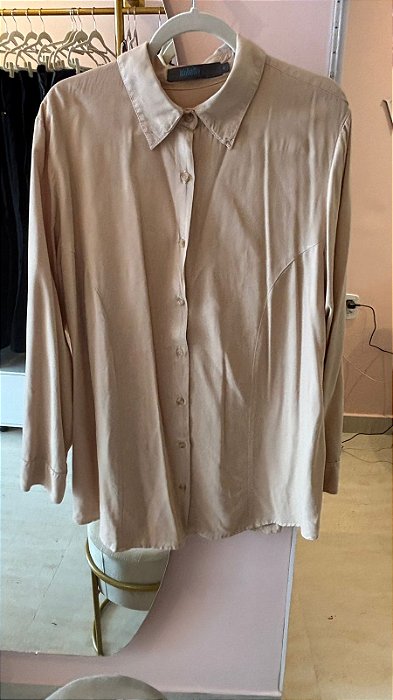 Blusa bege social 46