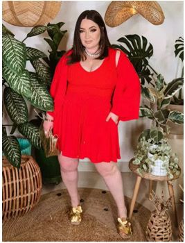 Short Livia Vermelho 46