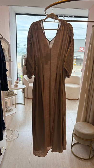 Vestido Bege 46