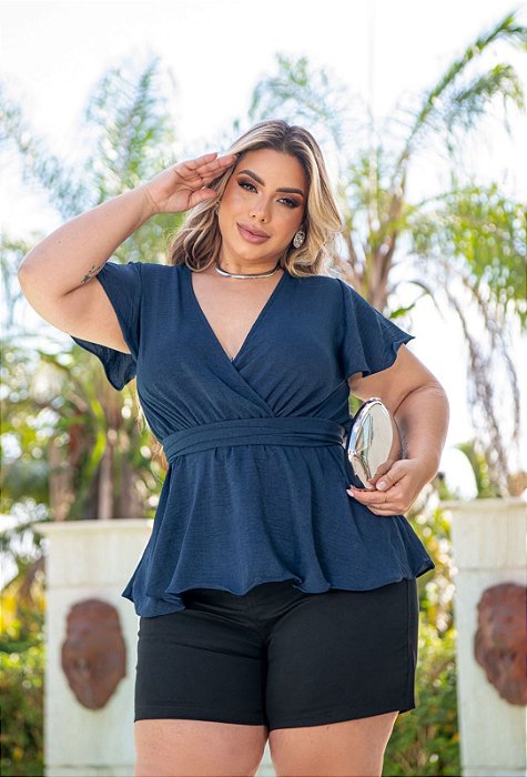 blusa megan azul marinho g4
