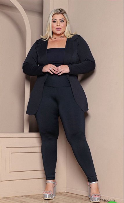 Blazer preto 52