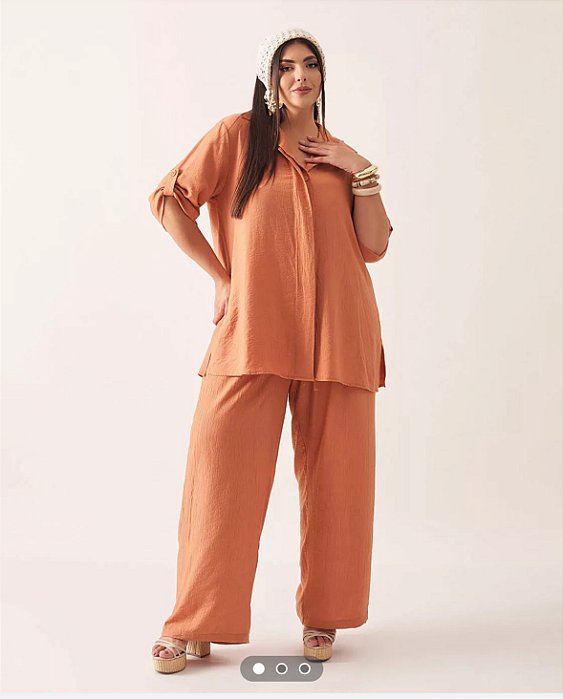 calça gil telha 52
