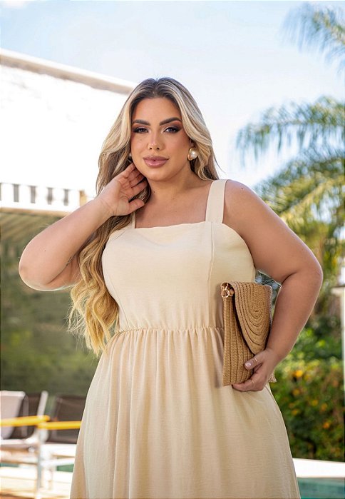 vestido isis bege g4