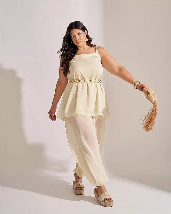 Conjunto Ballet amarelo 54