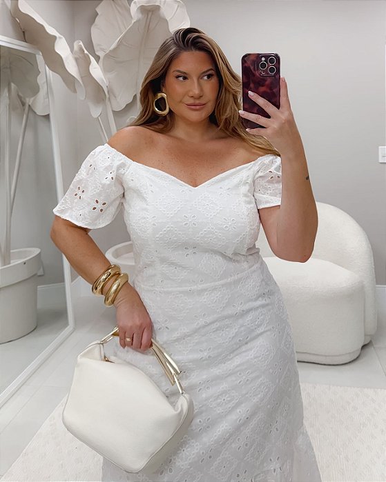 Vestido Doce branco G