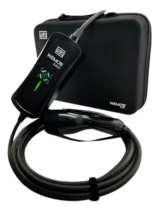 Carregador Portátil Weg 4,8kw Wemob Easy