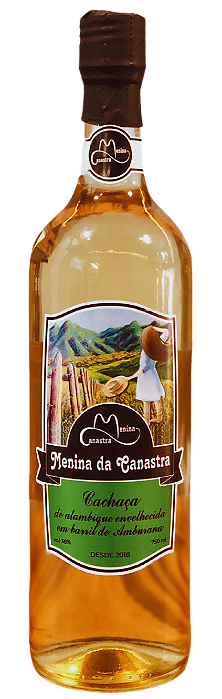 Cachaça Menina da Canastra Amburana 750ml – 38% Vol.
