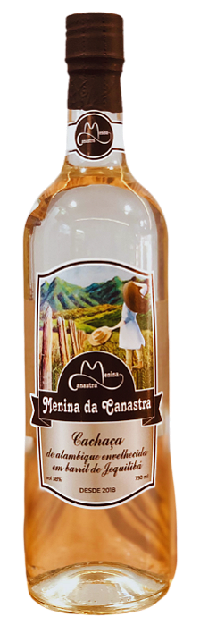 Cachaça Menina da Canastra Jequitibá 750ml – 38% Vol.