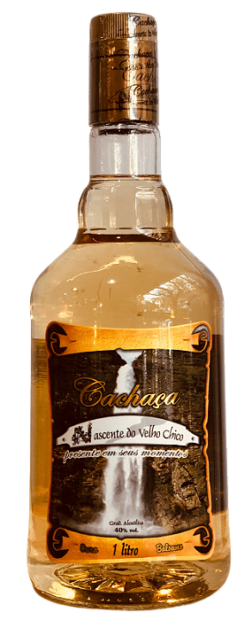 Cachaça Nascente do Velho Chico Ouro Balsamo 1L