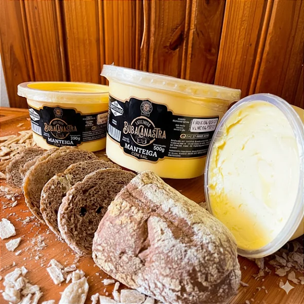 Manteiga com Sal Bubacanasta 500g