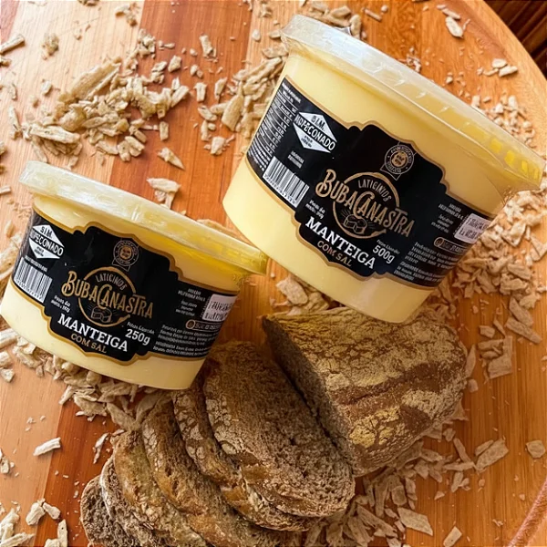 Manteiga com Sal Bubacanasta 250g
