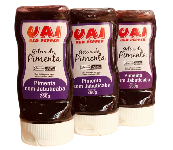 Geleia de Pimenta com Jabuticaba Uai Red Pepper – 260g